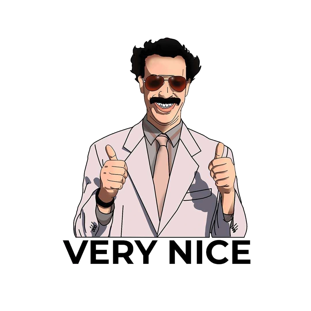 Very Nice Sticker
